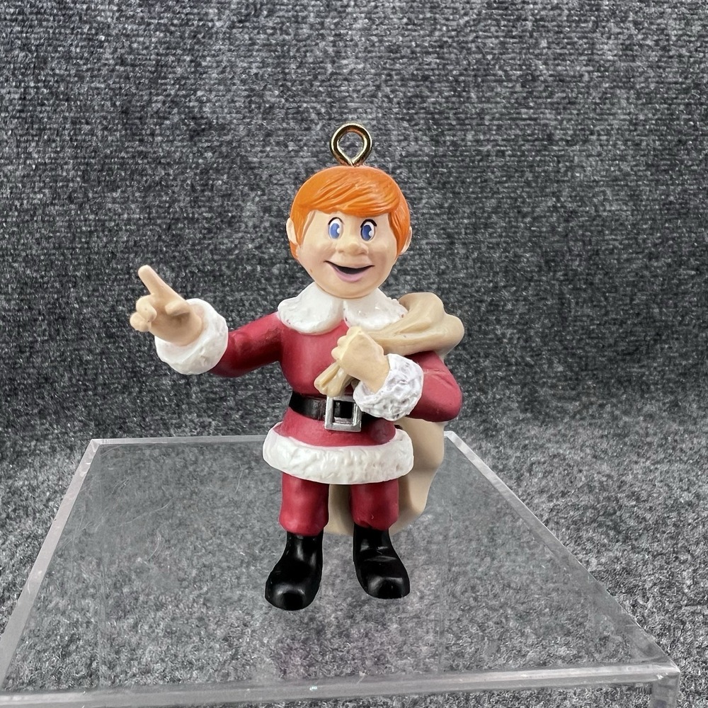 Kris Kringle 3" Ornament Santa Claus Is Coming To Town 2004 Playing Mantis